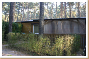 Im Herbst & Winter ist die Terasse verkleidet Im Herbst & Winter ist die Terasse verkleidet